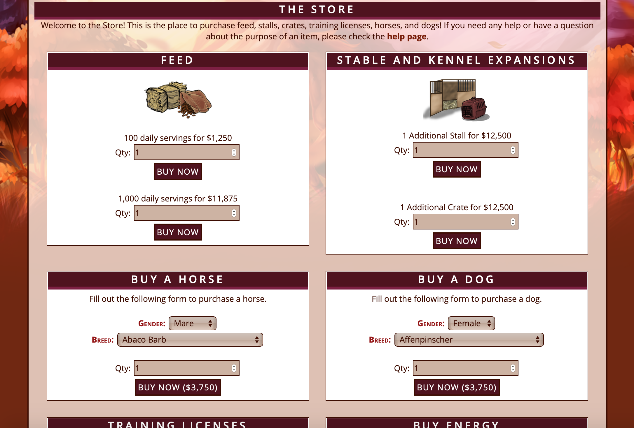 Screenshot of Game Play. Click to enlarge. Screenshot of Game Play
